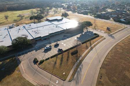 J.C. Austin Elementary School Parking Lot - Visitors in Mesquite