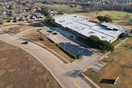 J.C. Austin Elementary School Parking Lot - Visitors in Mesquite