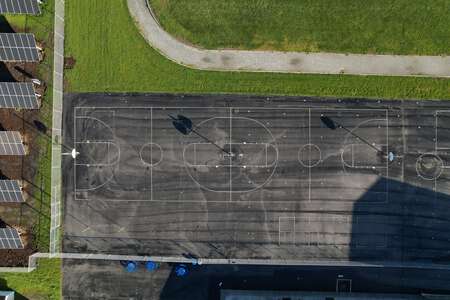 Aromas School Outdoor Basketball Courts in Aromas