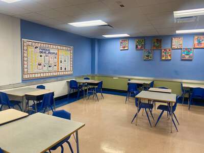 Vaughn - Jacqueline B. Vaughn Occupational High School Cafeteria (Basement) in Chicago