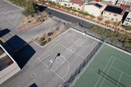 Tarkanian - Lois and Jerry Middle School Outdoor Basketball Courts in Las Vegas