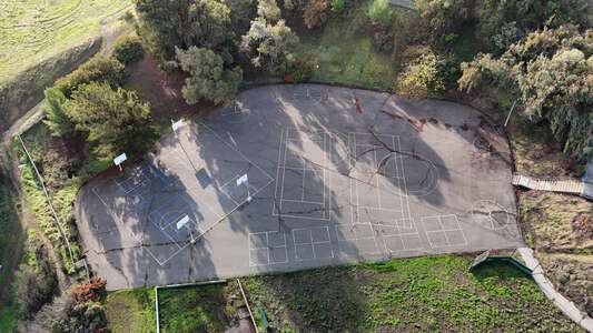 Vallejo Adult School at Al Berenguer Educational Center Outdoor Basketball Courts in Vallejo