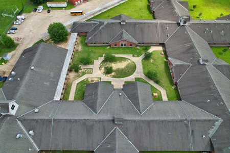 Woodlawn High School Quad in Baton Rouge