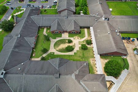 Woodlawn High School Quad in Baton Rouge