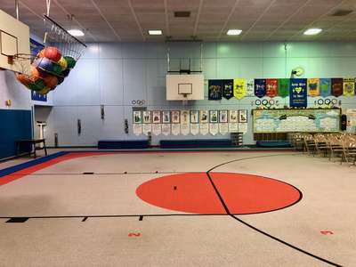 Julius Marks Elementary School Gym in Lexington
