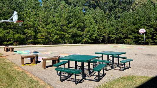 Dyer Elementary School Outdoor Basketball Courts in Dacula