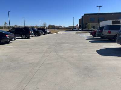 W R Hatfield Elementary School Parking Lot - Front in Northlake 2