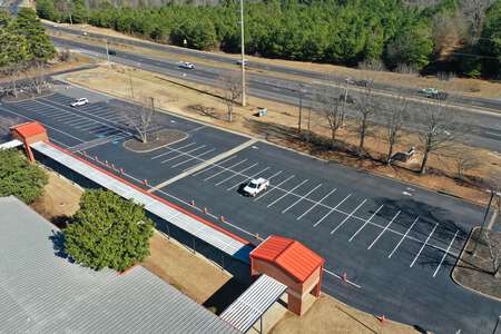 Big Creek Elementary School Parking Lot 2 in Cumming 2