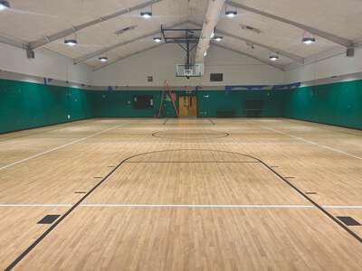 Unidos Dual Language School Gym in Forest Park