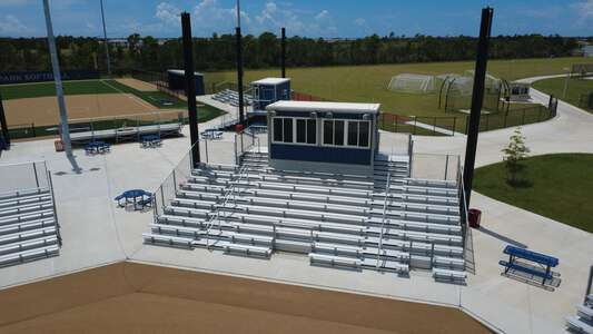 Wellen Park High School Baseball Press Box in Englewood 2