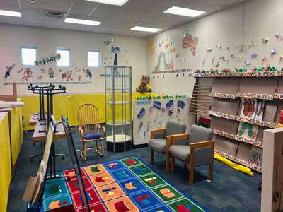 Olympia Heights Elementary School Library in Miami