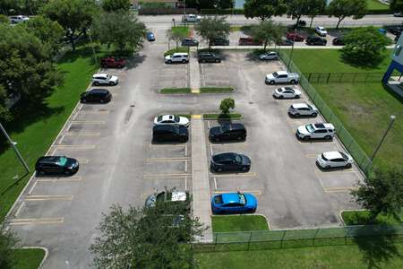 Dr. Manuel C. Barreiro Elementary School Parking Lot in Miami