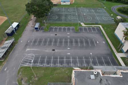 Land O’ Lakes High School Parking Lot - Baseball Field in Land O' Lakes