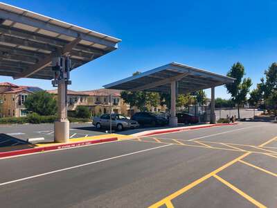 Bella Vista Elementary School Parking Lot in San Ramon
