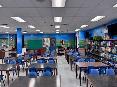 Riverview Elementary School (3641) Library in Riverview