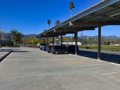 Ortega High School Parking Lot in Lake Elsinore