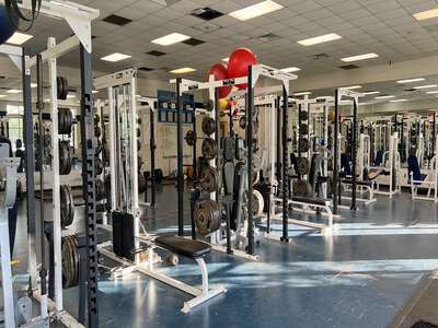 Cane Bay High School Weight Room in Summerville