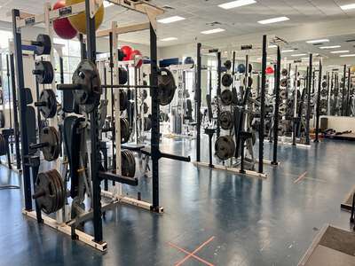 Cane Bay High School Weight Room in Summerville