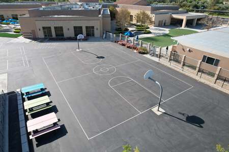 Cypress Village Elementary School Outdoor Basketball Courts 2 in Irvine
