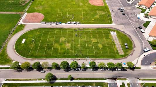Cesar Chavez Junior High School Parking Lot - Football Field in Ceres 2