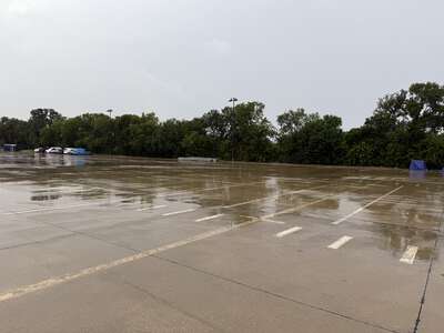 Coppell Middle School North Blacktop - Band Practice in Coppell