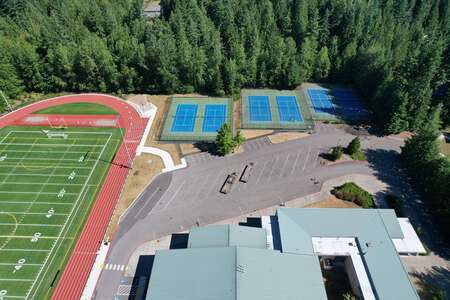 Inglewood Middle School Parking Lot - Side in Sammamish