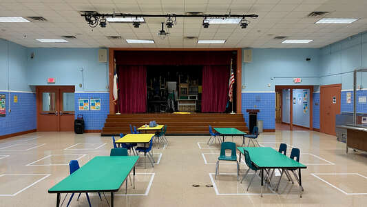 De Zavala Elementary Cafeteria in Houston