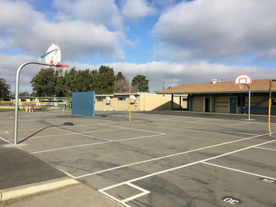 Patterson Elementary School (FUSD) Outdoor Basketball Court in Fremont