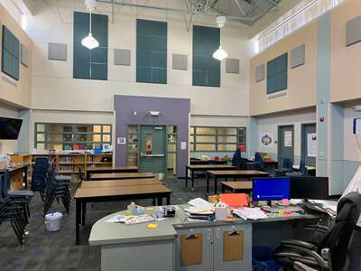 Tartan - John Elementary School Library in North Las Vegas