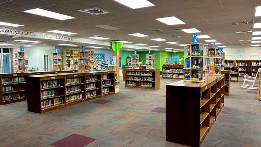 Tanglewood Elementary School Library in Fort Myers
