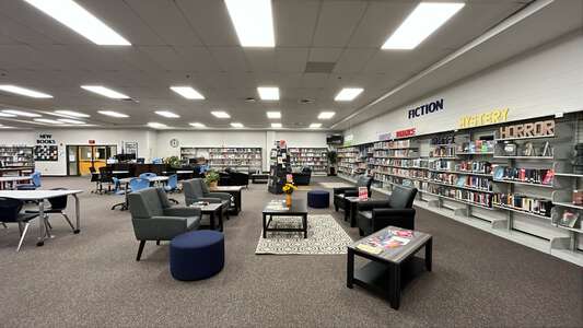 South Gwinnett High School Media Center in Snellville
