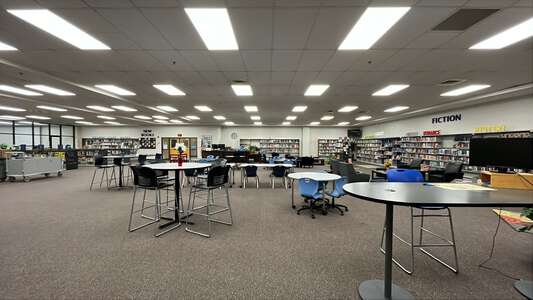 South Gwinnett High School Media Center in Snellville
