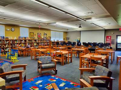 Princeton Elementary School Media Center in Orlando