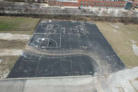 Kershaw - Joshua D Kershaw Elementary School Blacktop/Basketball Courts in Chicago 3