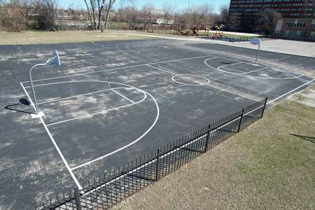 Kershaw - Joshua D Kershaw Elementary School Blacktop/Basketball Courts in Chicago 4