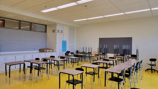 Back of the Yards College Prep High School Classroom Standard in Chicago