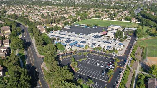 Plaza Vista School (K-8) Parking Lot in Irvine