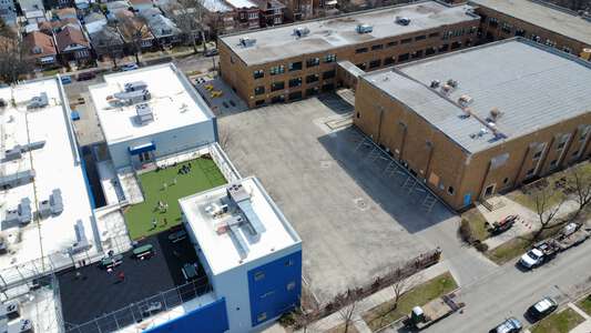 Northwest Middle School Parking Lot in Chicago 2