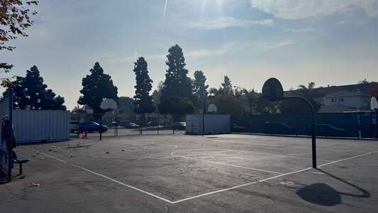 El Marino Language School Outdoor Basketball Courts in Culver City