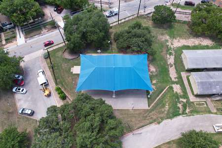 Maplewood Elementary School Outdoor Basketball Courts in Austin