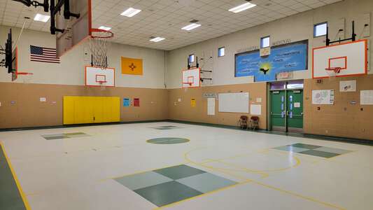 Kit Carson Elementary School Gym in Albuquerque