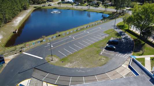 W. D. Hartley Elementary School Parking Lot - Front in St. Augustine 3
