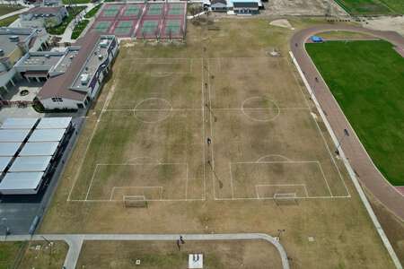 Mission Oak High School Football Practice Field in Tulare