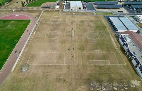 Mission Oak High School Football Practice Field in Tulare