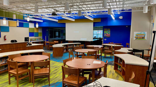 Codwell Elementary Library in Houston