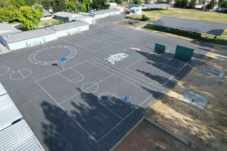 John Muir Elementary School Outdoor Basketball Courts in Antioch