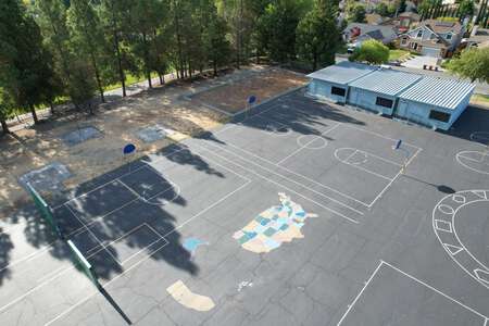 John Muir Elementary School Outdoor Basketball Courts in Antioch