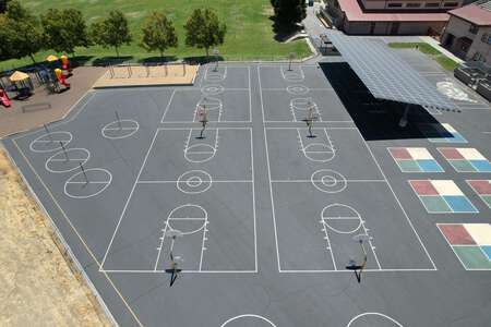 Mno Grant Elementary School Outdoor Basketball Courts in Antioch