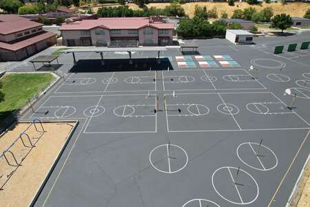 Mno Grant Elementary School Outdoor Basketball Courts in Antioch