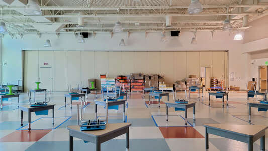 Mark White Elementary Cafeteria in Houston